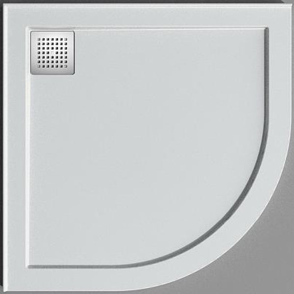 Stonelite™ ECO EC1000CR 1000x1000MM Curved Corner Rear Outlet