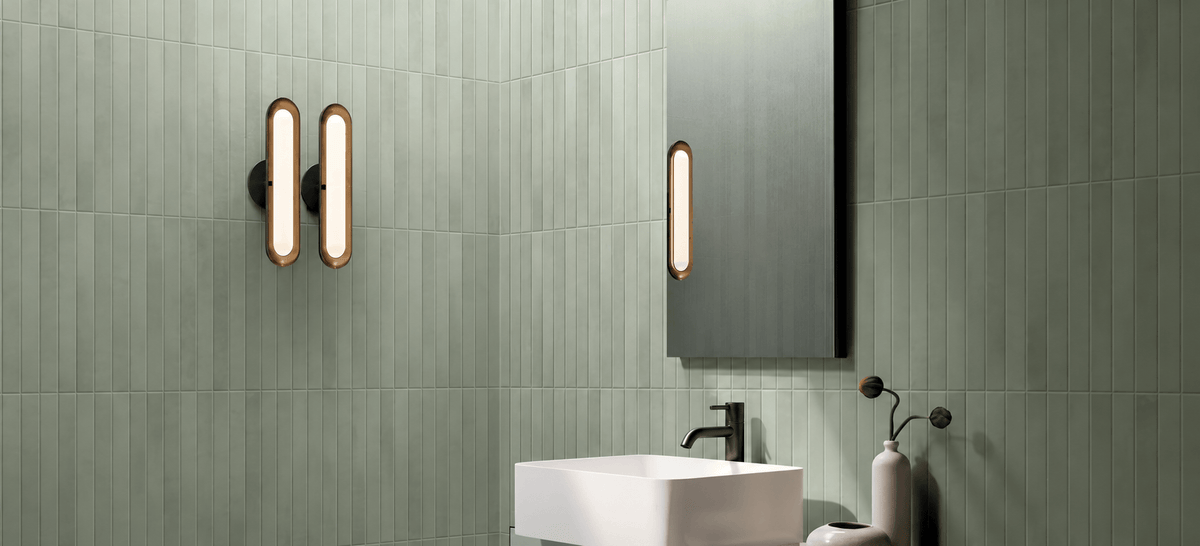Entiva Chay Light Green Matt Subway Tile 50*450mm