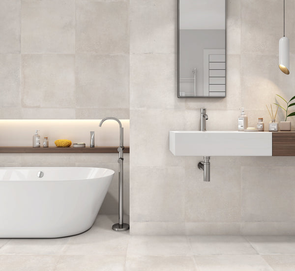 ET Tile Salamanca White External Tile 300x600mm