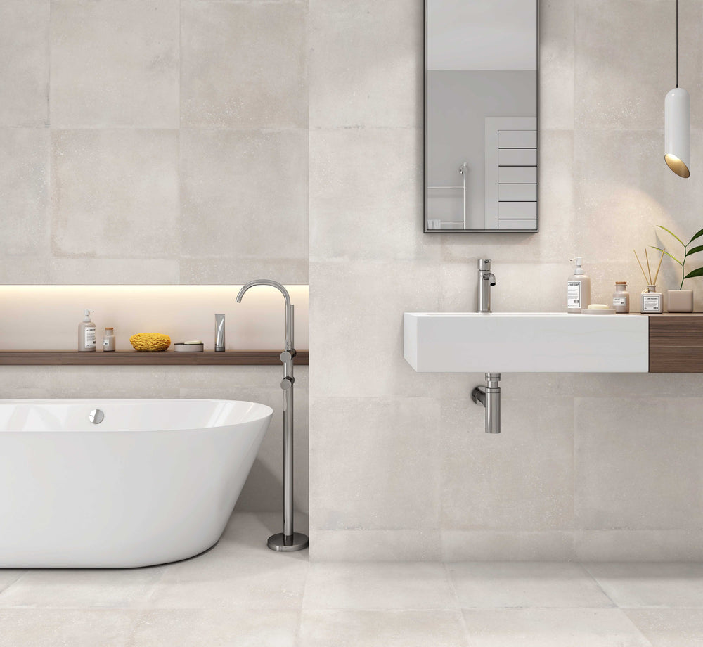 Salamanca White Matt Tile 300x600mm