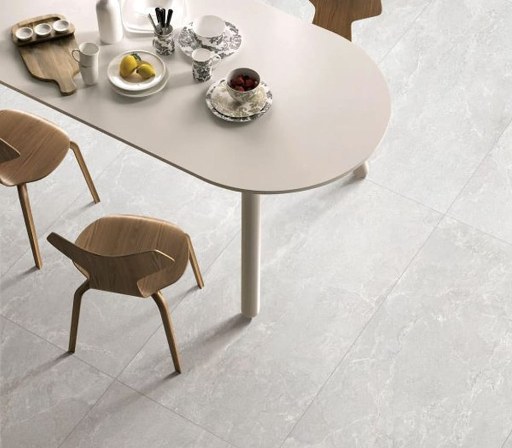 Entiva Orra Salt Matt Stone Look Tile 600x1200mm Rectified