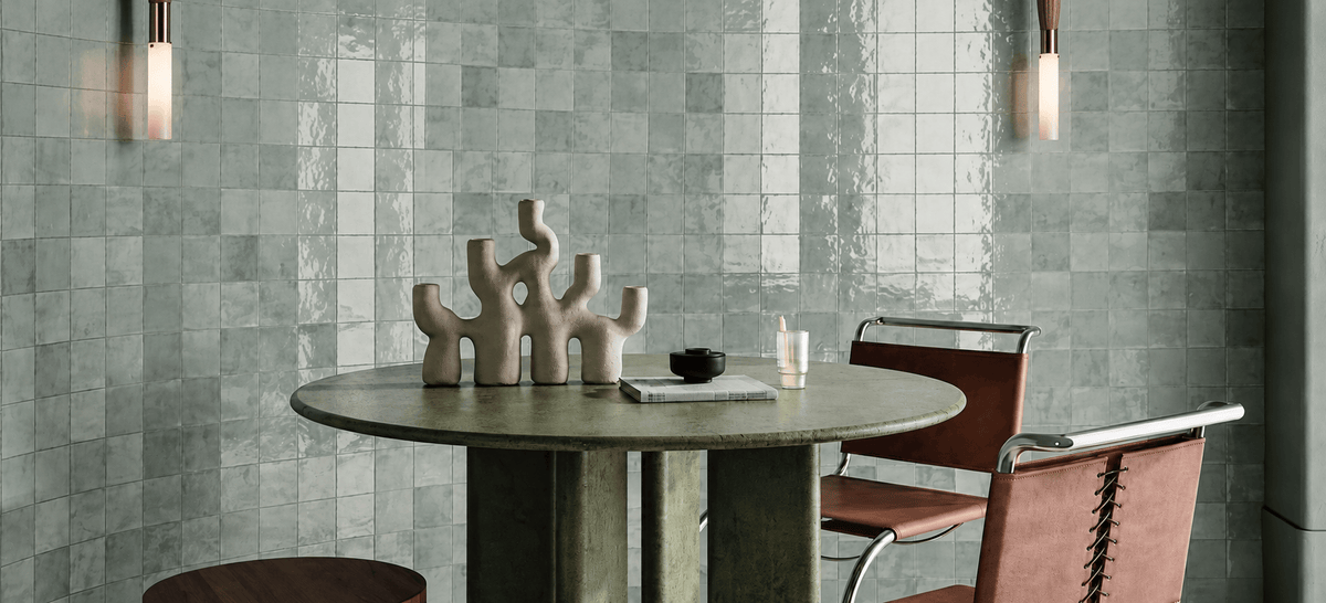 Sartoria Alchemica Aqua Gloss Subway Tile 100x100mm