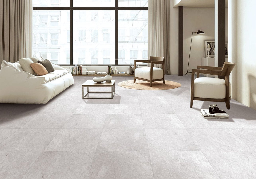 Sassi Stone Bright Matt Tile 600x600mm