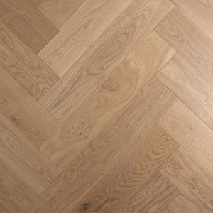 De Marque European Oak Engineered Herringbone 600x120x21/6mm - Sauvignon