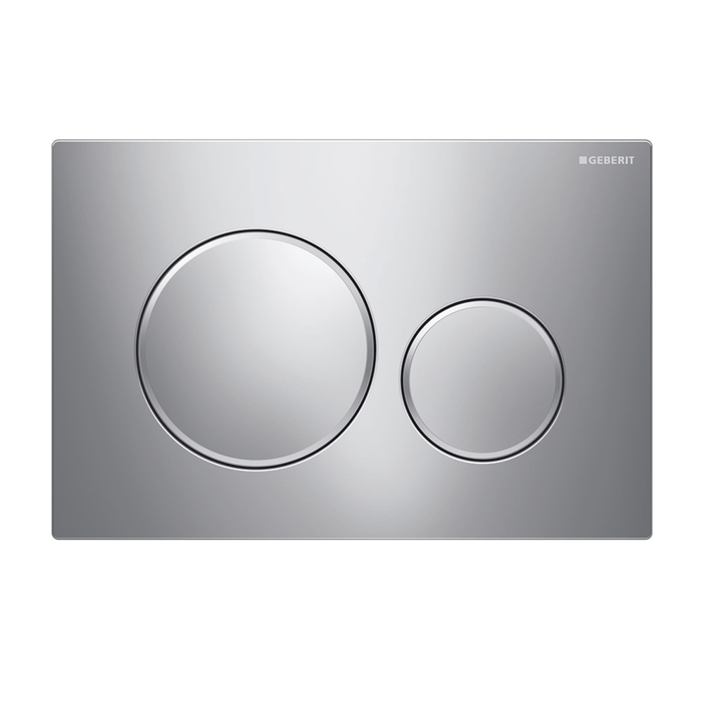 Sigma 20 Stainless Steel — Round Dual Flush Button - Chrome
