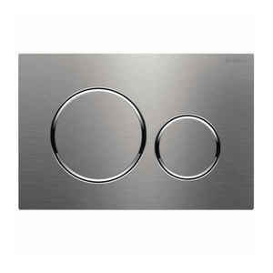 Noveen Toilets Sigma 20 Stainless Steel — Round Dual Flush Button