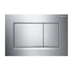 Noveen Toilets Sigma 30 — Square Dual Flush Button - Chrome