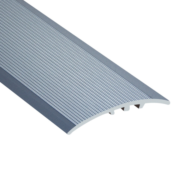 Timber Flooring Metal Universal Trim - SILVER