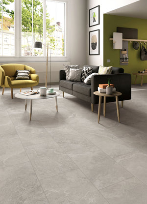 612CRWSVM 612CR03 CROWN TRAVERTINE SILVER MATT P3 600X1200