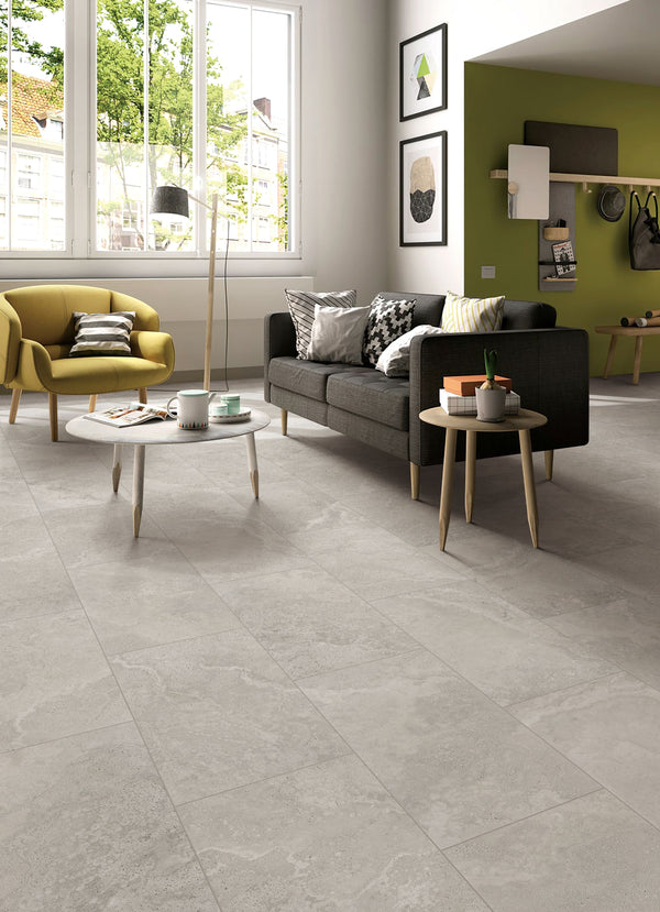 612CRWSVM 612CR03 CROWN TRAVERTINE SILVER MATT P3 600X1200