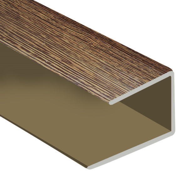 Timber Flooring Metal Senior End Trim - SPOTTED GUM