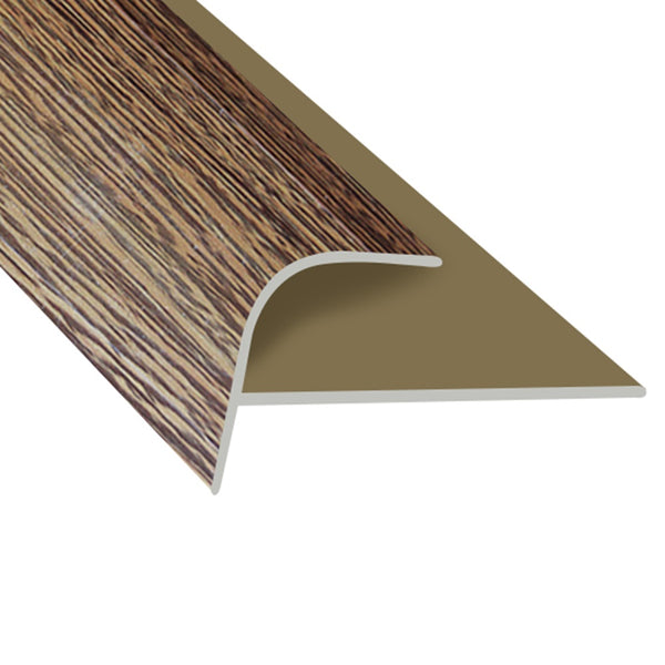 Timber Flooring Metal Senior Stair Trim - SPOTTED GUM