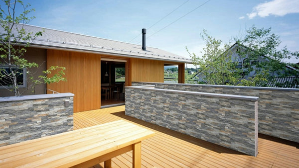 Stackstone - Blue Lake Corner 500×150×10-25mm