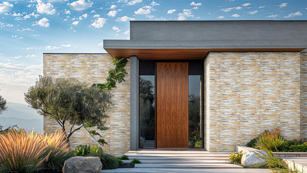 Stackstone - Chunky Golden Field Flat 600×150×10-35mm