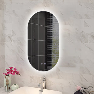 TSI Vanities T-4590AM OVAL SHAPE BACKLIT LED MIRROR 450X900MM