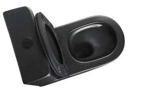 T6088RT-MB – VERA Tornado-Rimless Toilet Suite in Matt Black