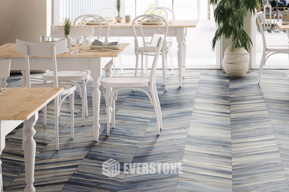 IT-KAU-TAS-417N-CVRN Kauri Italian Porcelain Tasman Chevron 407x75 Natural