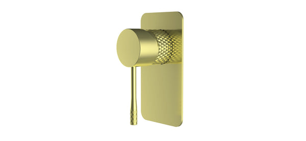 ZENMO Mixer Taps TIARA Shower Mixer in Brushed Brass