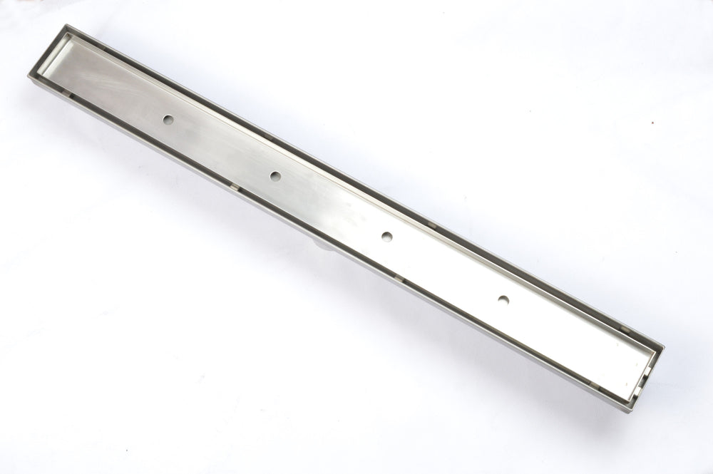 TIFD CHROME LINEAR TILE INSERT SHOWER GRATE  600/800/900/1000/1200MM