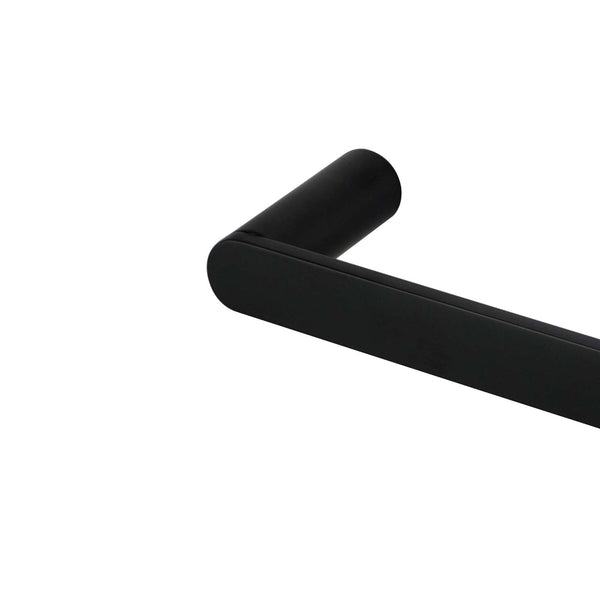 TSI Bathroom Accessories RUSHY Series Black Single Towel Rail 600mm OX6501.TR