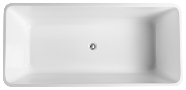 Qubist QBT1200 Free Standing Bathtub Non Overflow 1195*670*580mm