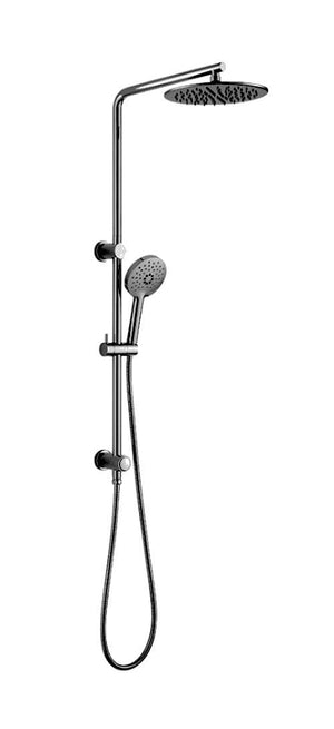 ZENMO Showers TP 1315GM  KENZO Multifunction Shower Rail in Gun Metal