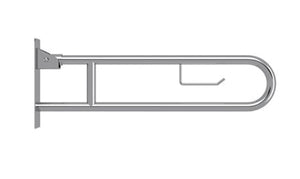 ZENMO Bathroom Accessories TP GRAB80 MOBI CARE U Shape Folding Rail 800mm Long