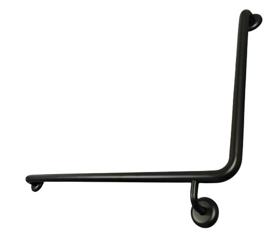 ZENMO Bathroom Accessories TP GRAB956R MK MOBI CARE 950 x 600 RH Grab Rail in Matte Black