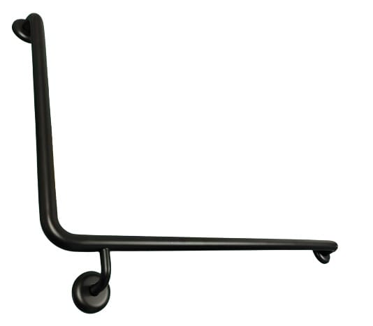 ZENMO Bathroom Accessories TP GRAB956R MK MOBI CARE 950 x 600 RH Grab Rail in Matte Black