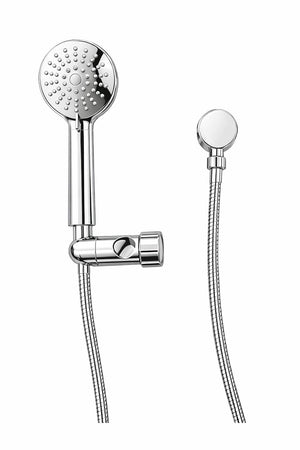 ZENMO Bathroom Accessories TP H1350 MOBI CARE Easy-Hook Shower Head Holder and TP 7350 Handpiece Chrome Finish