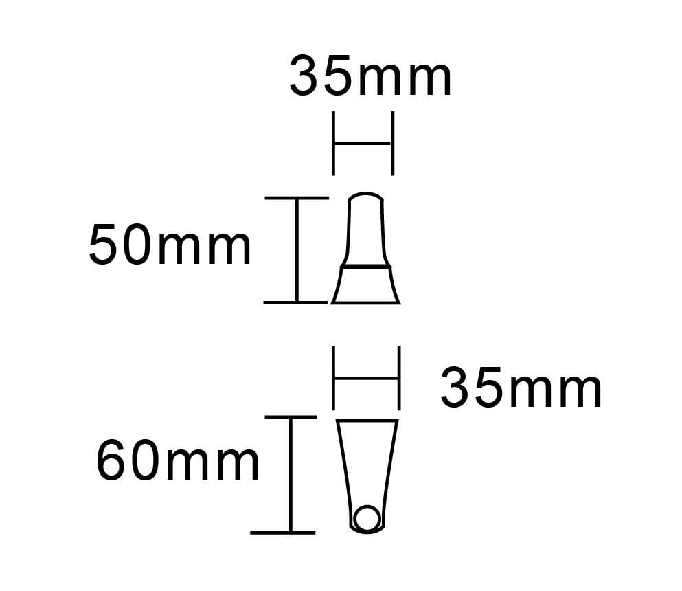 TP25038 EXON Single Hook Chrome Finish