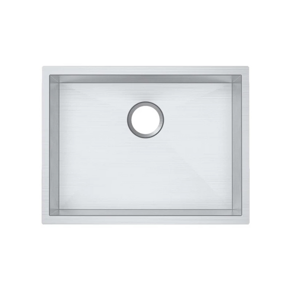TWM10D 600X450X300MM 1.2MM HANDMADE TOP/UNDERMOUNT SINGLE BOWL
