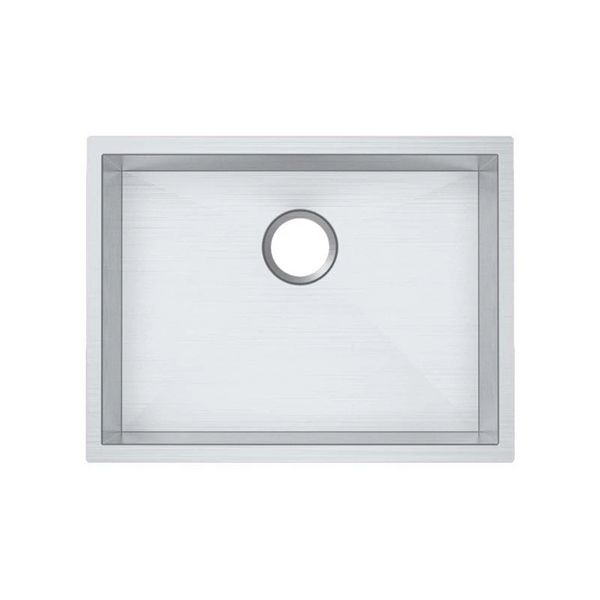 TWMPS600 600X450X230MM 1.2MM HANDMADE TOP/UNDERMOUNT SINGLE BOWL KITCHEN SINK