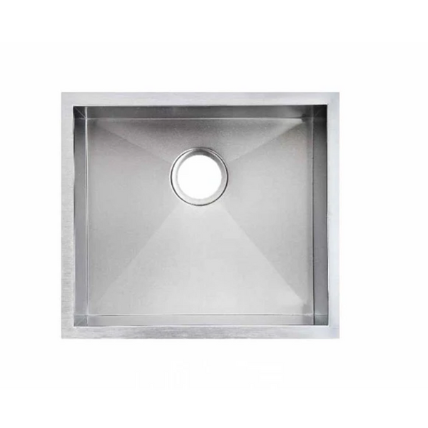 TWM5 510*450*230MM HAND-MADE SINGLE BOWL KITCHEN SINK(ROUND EDGES)