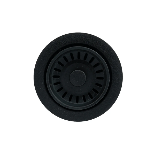 TWMO-B 90/114MM MATTE BLACK KITCHEN SINK WASTE