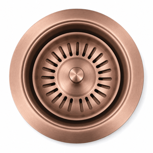 TSI Sinks Rose Gold Kitchen Sink Waste 90/114mm
