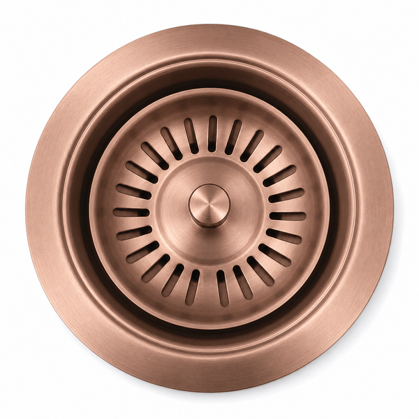 TSI Sinks Rose Gold Kitchen Sink Waste 90/114mm