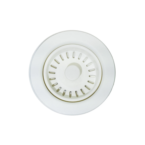 TWMO-W 90/114MM MATTE WHITE KITCHEN SINK WASTE