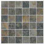 GNS Tile STH062 2SR1 SOUTH PACIFIC TAHITI DRIFT ROCK BLUE MOSAIC 47X47