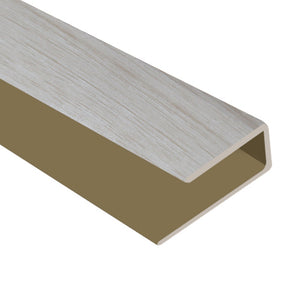 Timber Flooring Metal Junior End Trim - TASSIE OAK