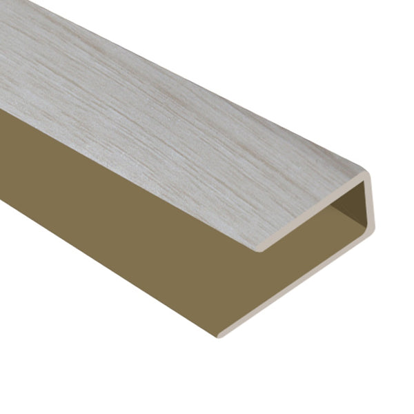 Timber Flooring Metal Junior End Trim - TASSIE OAK