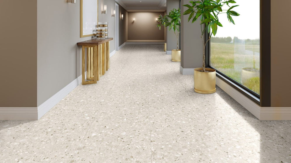 TERRAZZO BEIGE 600X600 MATT