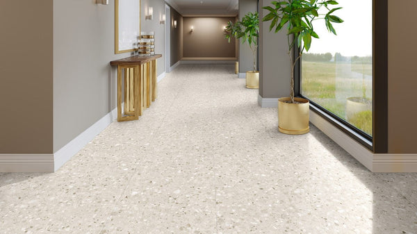 TERRAZZO BEIGE 600X600 MATT