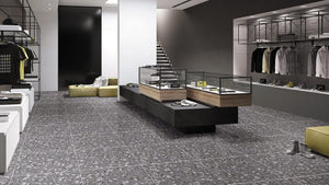 TER CHA60M SWC TERRAZZO CHARCOAL 600X600MM MATT R10