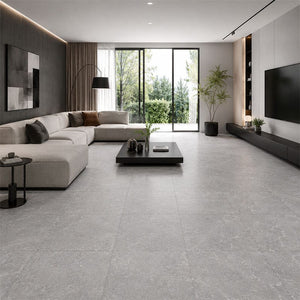 VT Tile Tesla Grey Polished Tile 600x600mm