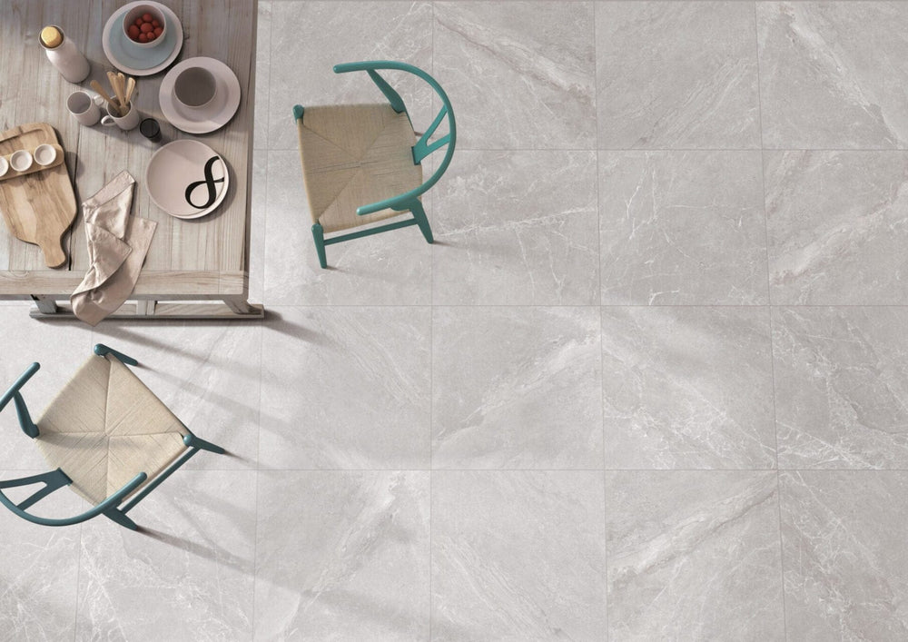 Alpen Stone Grey Matt P4 Tile 600x600mm