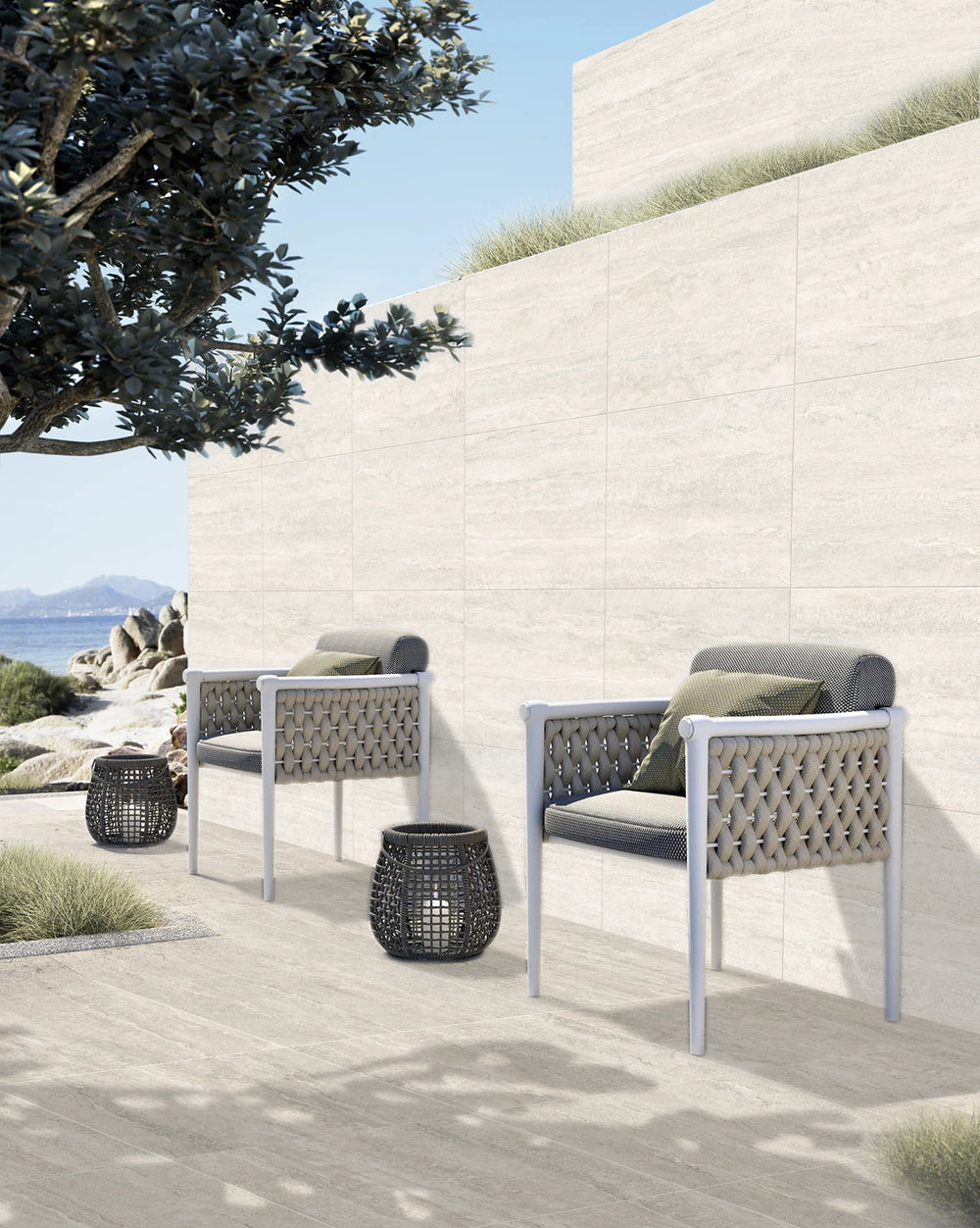 Traverpro Cream External Paver 600x600x20mm