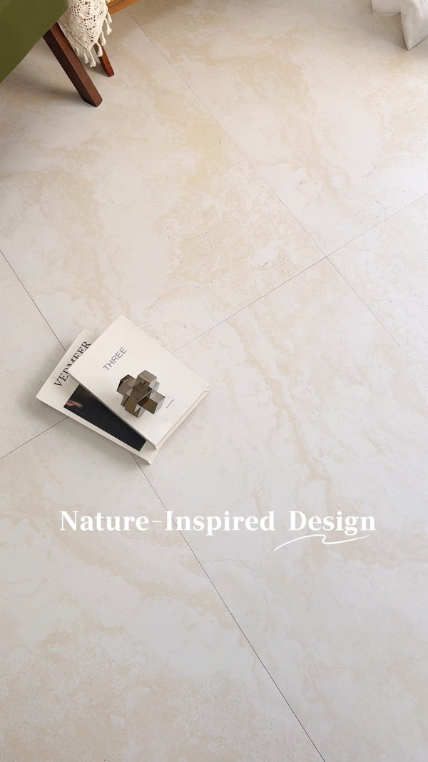 HF Tile Travertine Beige Matt Tile 600x1200mm