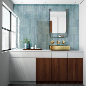 DSS Tile Tribeca Watercolour Gloss Subway Tile 60X246m