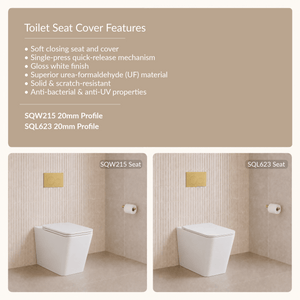 Noveen Toilets T003D – TURIN Geberit Package